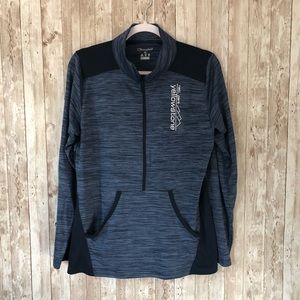 Yellowstone National Park 3/4 Zip Athletic Top
